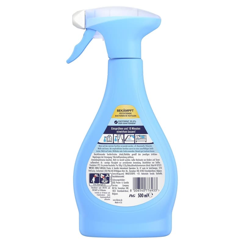 Febreze Fabric Refresher Spray Antibacterial Fresh Laundry