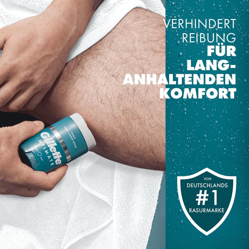 Gillette Intimate Anti-Scheuer-Stick, für Männer