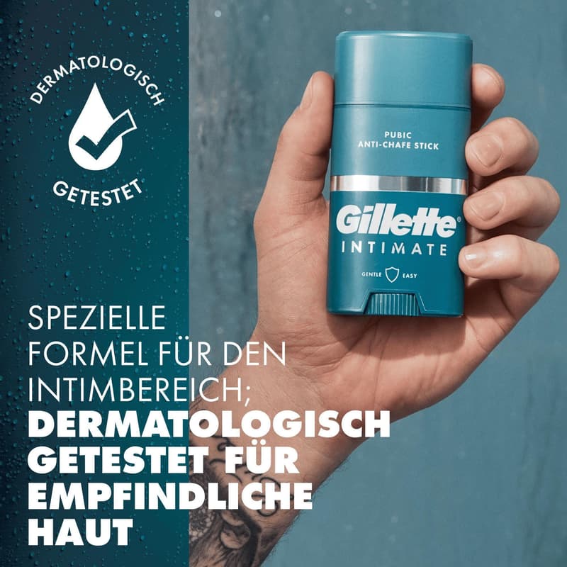 Gillette Intimate Anti-Scheuer-Stick, für Männer