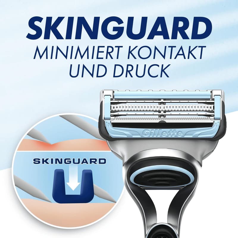 Gillette SkinGuard Sensitive Ersatzklingen für Männer, Klingen