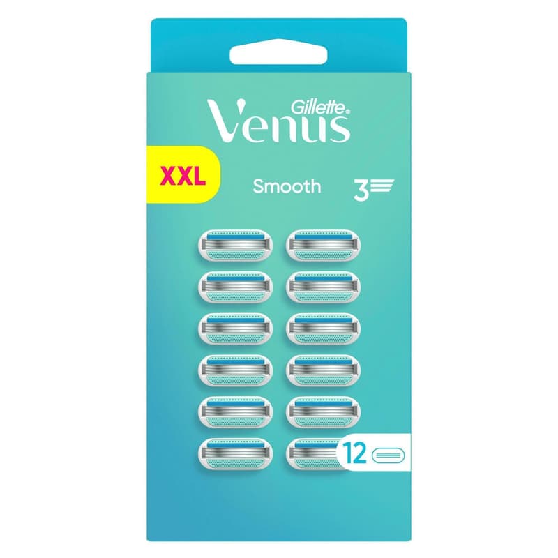 Gillette Venus Smooth Women's Razor Blades Replacement Blades