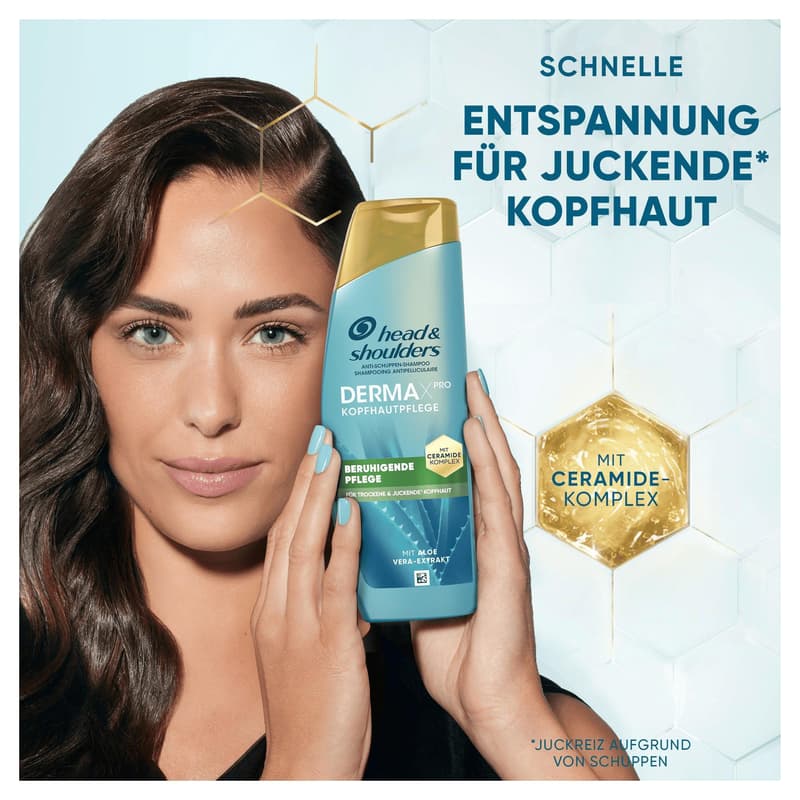 Head & Shoulders DermaXPro Anti-Dandruff Shampoo Aloe Vera Extract