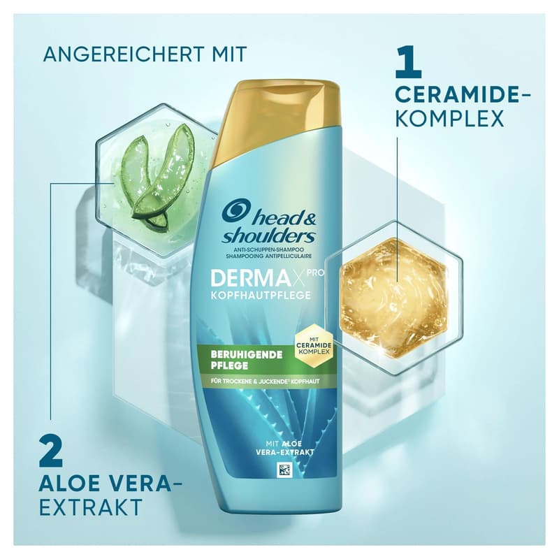 Head & Shoulders DermaXPro Anti-Dandruff Shampoo Aloe Vera Extract