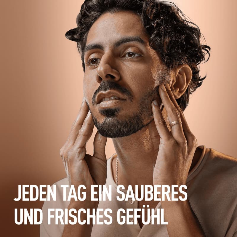King C. Gillette 3-in-1 Bart-, Gesichts- und Haarwaschgel für Männer