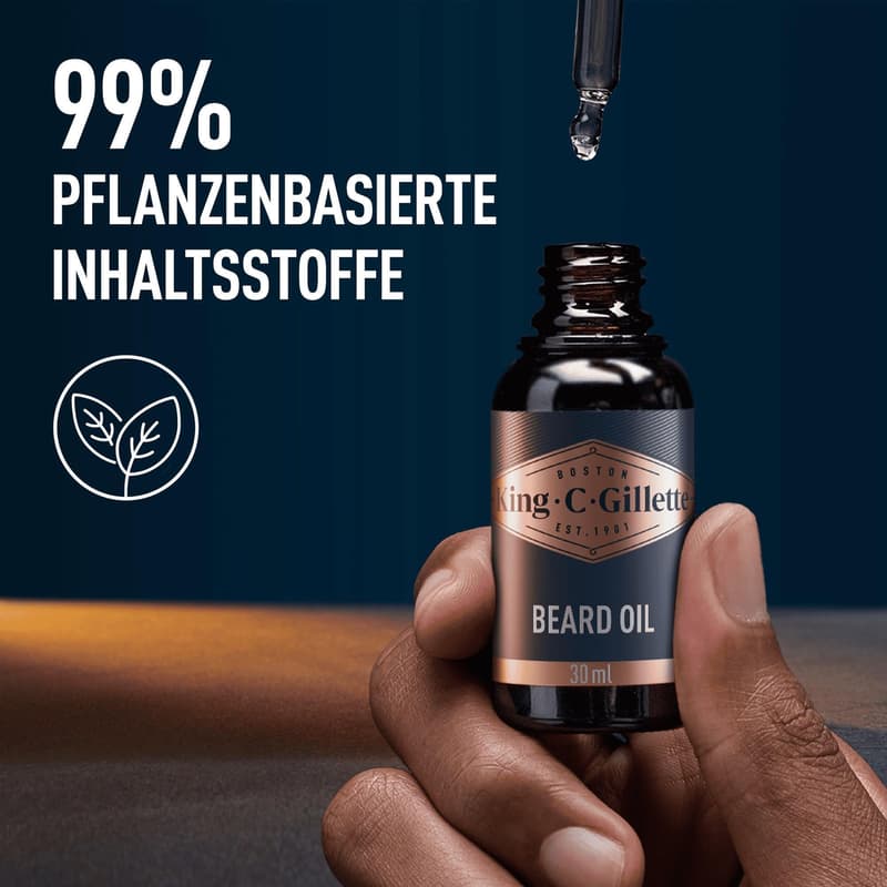King C. Gillette Beard Oil for Men