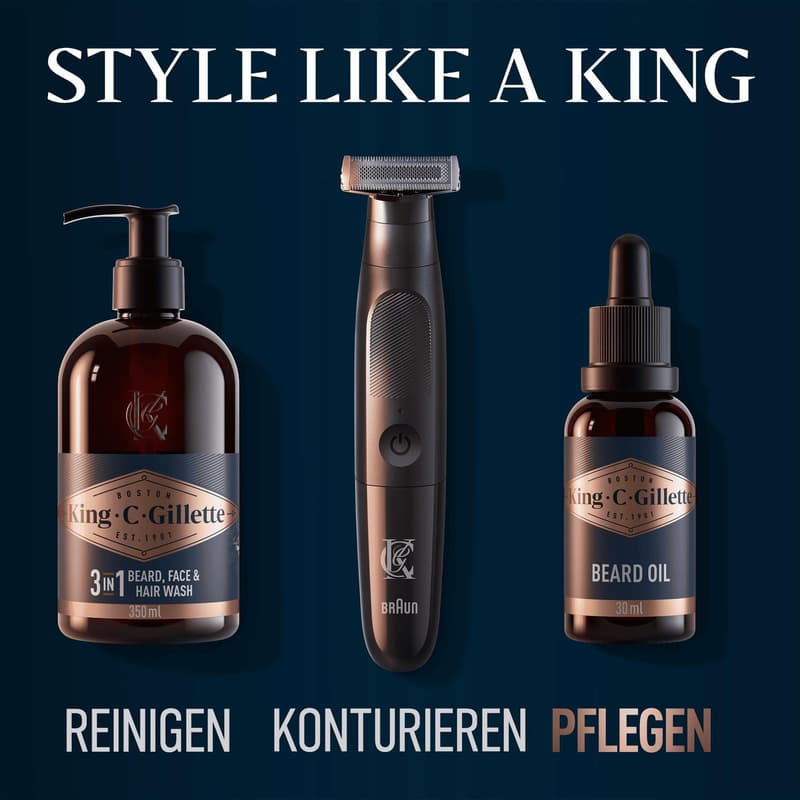 King C. Gillette Beard Oil for Men