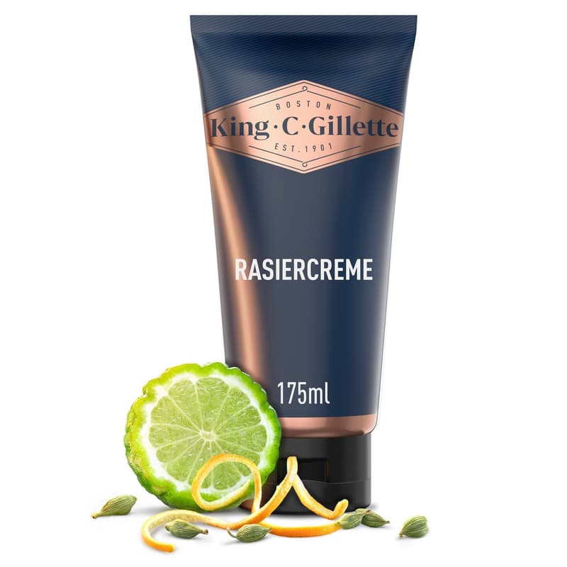 King C. Gillette Shaving Cream for Men