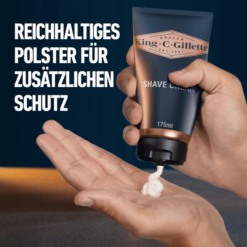 King C. Gillette Shaving Cream for Men