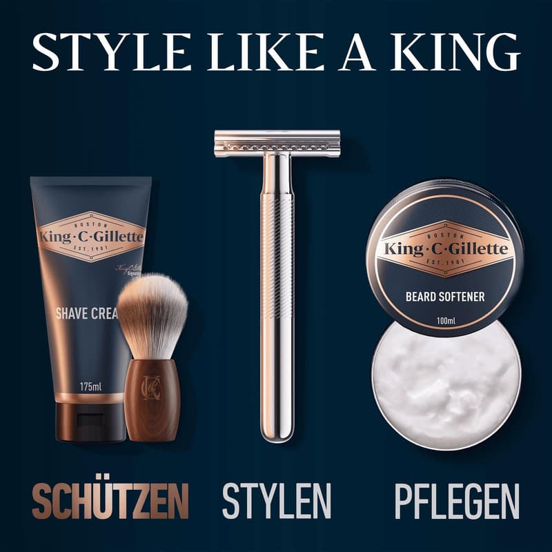 King C. Gillette Shaving Cream for Men