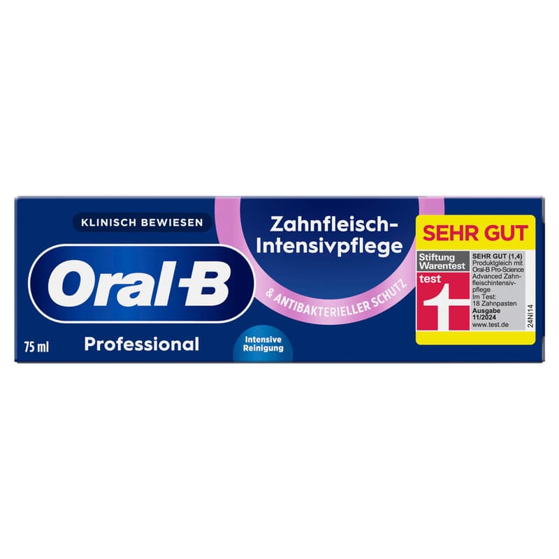 Oral-B Professional Intensive Gum Care & Antibacterial Protection Toothpaste