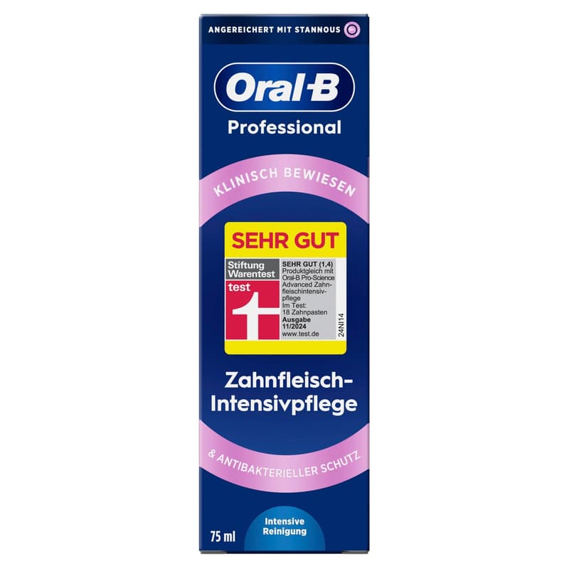 Oral-B Professional Intensive Gum Care & Antibacterial Protection Toothpaste