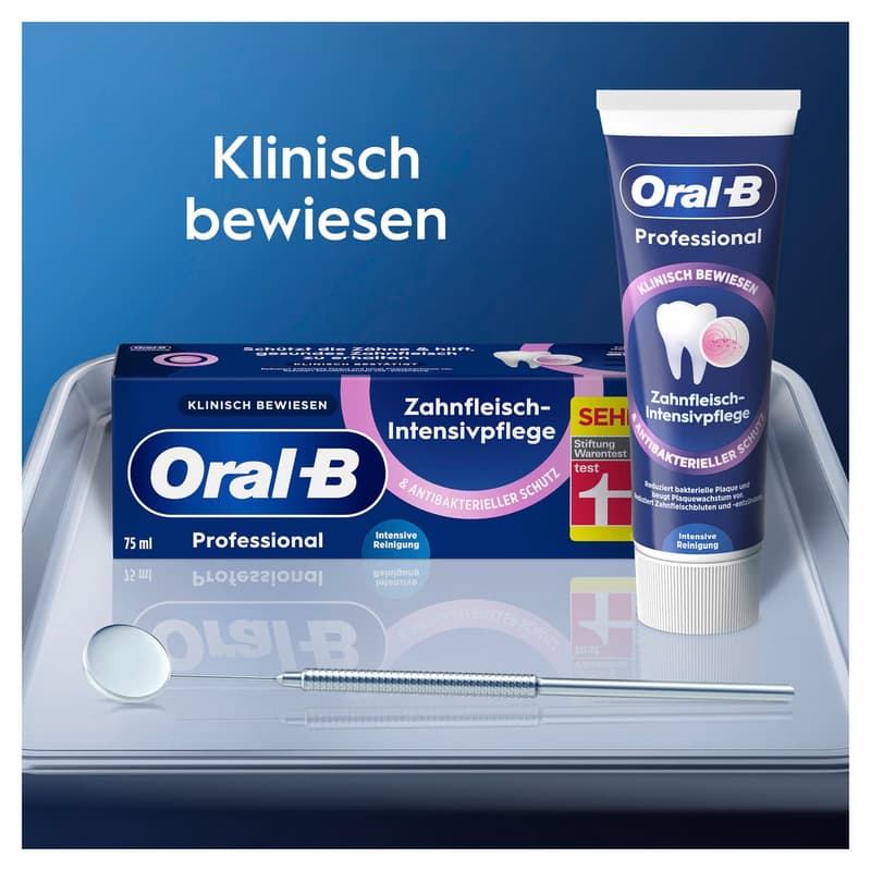 Oral-B Professional Intensive Gum Care & Antibacterial Protection Toothpaste
