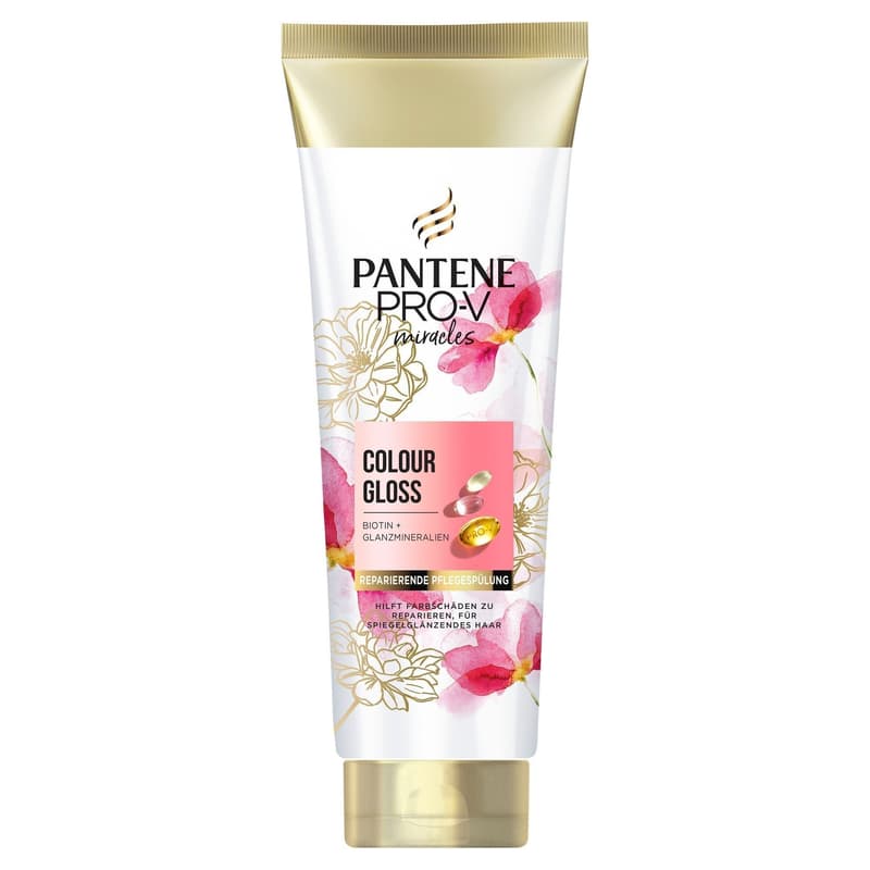 Pantene Pro-V Miracles Colour Gloss Pflegespülung mit Biotin für Gefärbtes Haar