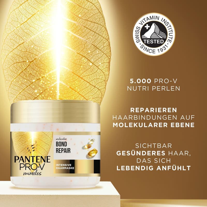 Pantene Pro-V Miracles Molecular Bond Repair Deep Repair Hair Care with Biotin