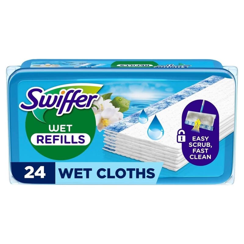 Swiffer Floor Mop Wet Refill Cloths