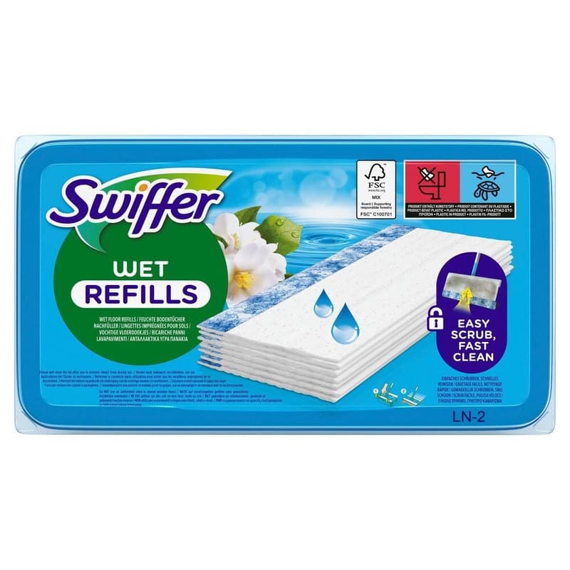 Swiffer Floor Mop Wet Refill Cloths