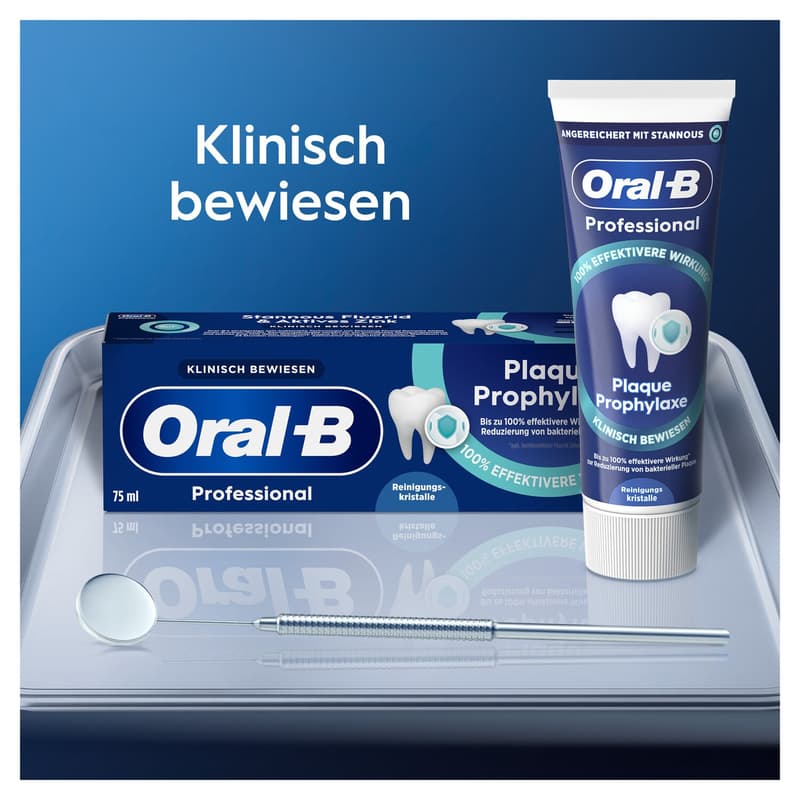 Oral-B Professional Plaque Prophylaxis Cleaning Crystals Toothpaste