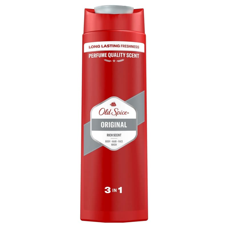 Old Spice Original 3-in-1 Shower Gel & Shampoo for Men