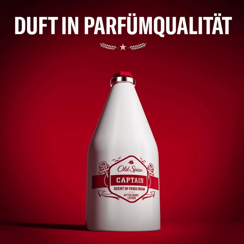 Old Spice Captain After Shave Lotion for Men