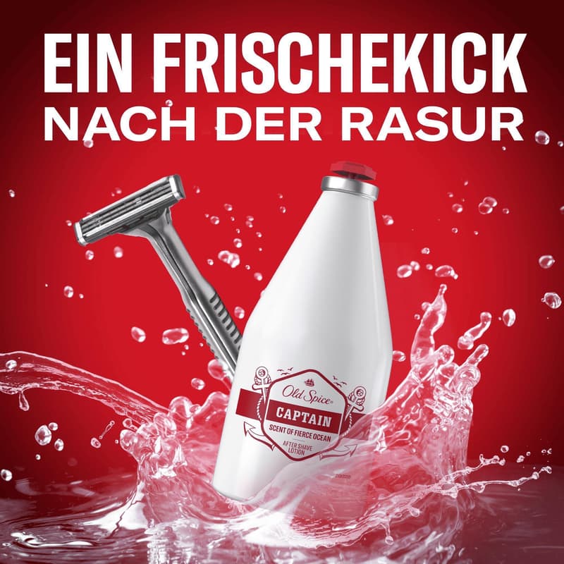 Old Spice Captain After Shave Lotion for Men