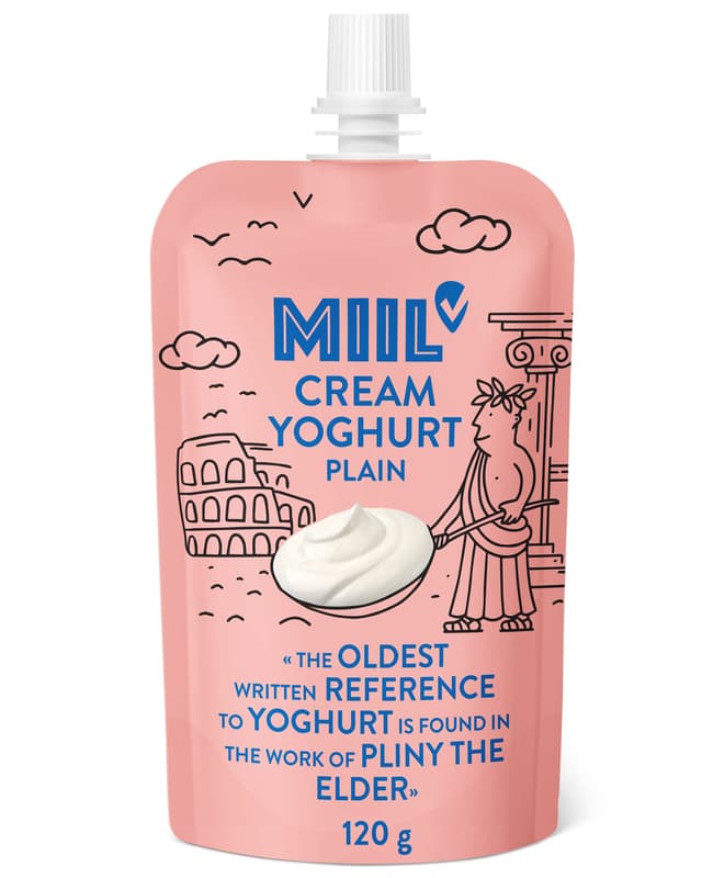 Miil Sahnejoghurt Quetschie Natur