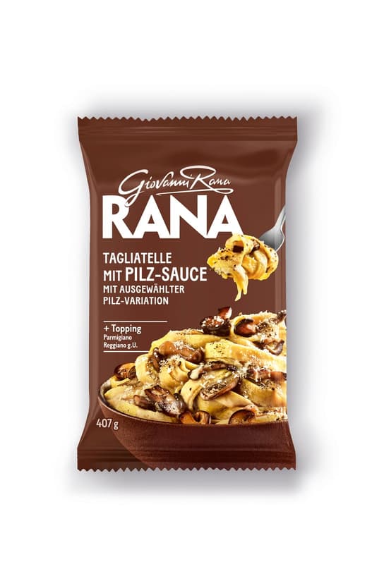 RANA Tagliatelle with Mushroom Sauce with a Selected Mushroom Variety