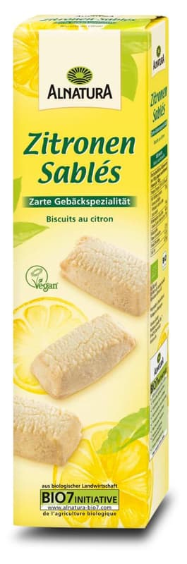 Alnatura Organic Lemon Sablés