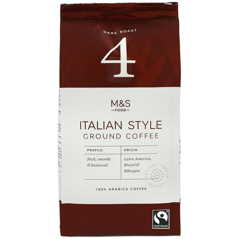 Marks & Spencer ground 100% Arabica Italian style coffee