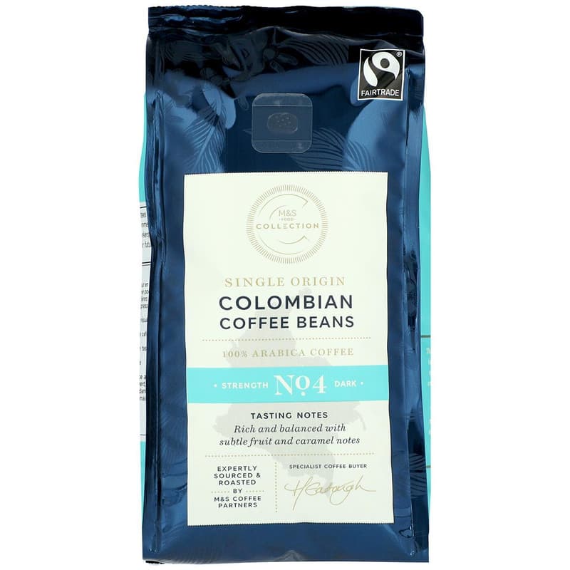 Marks & Spencer Roasted Coffee Beans from Colombia - 100% Arabica