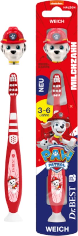 Dr.BEST Zahnbürste Milchzahn Paw Patrol 3-6 Jahre weich