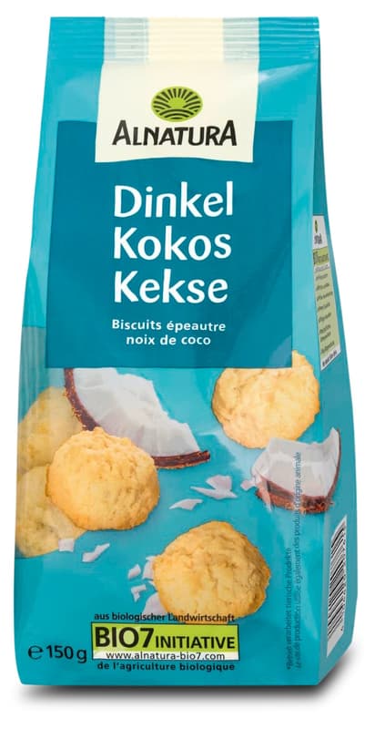 Alnatura Organic Spelt Coconut Biscuits