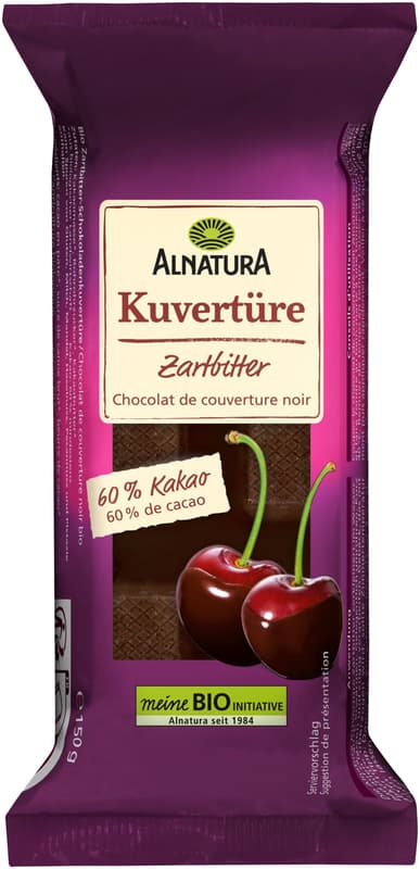 Alnatura Bio Kuvertüre Zartbitter