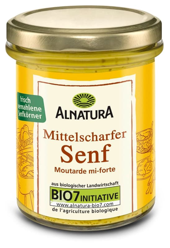Alnatura BIO Mittelscharfer Senf