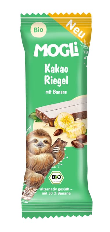 MOGLi Organic Cocoa Bar with Banana