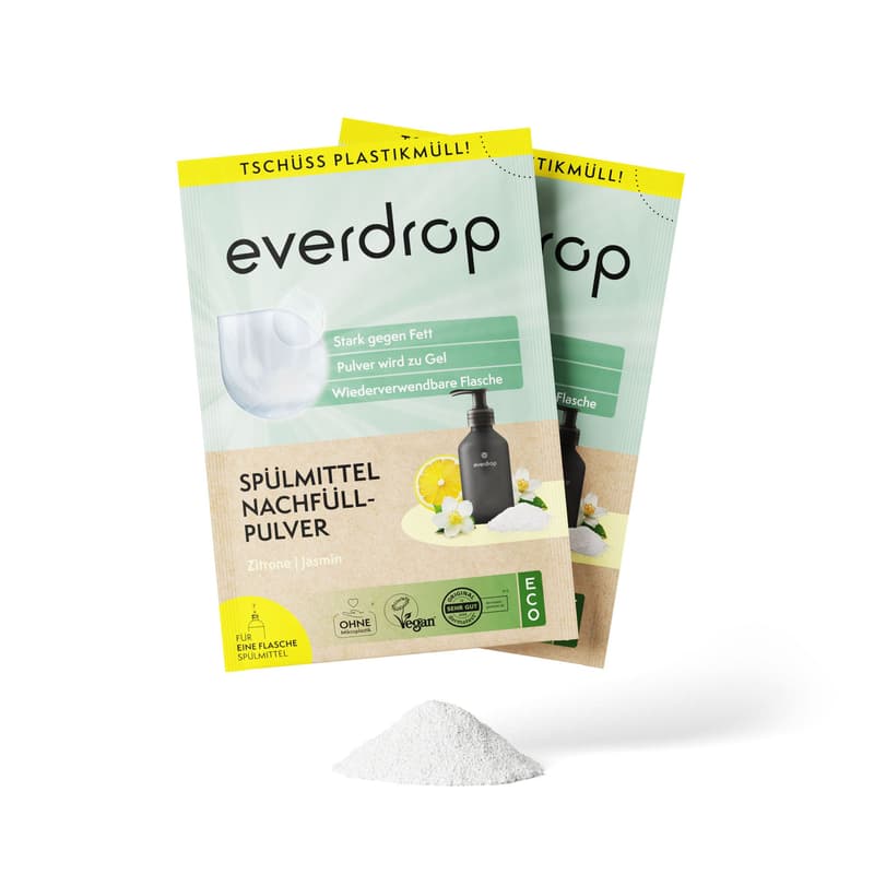 everdrop dishwashing liquid refill powder