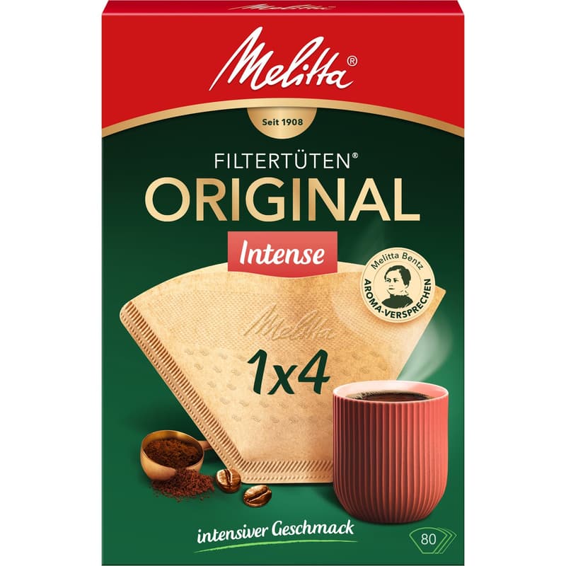 Melitta® Coffee Filters Original Intense 1x4