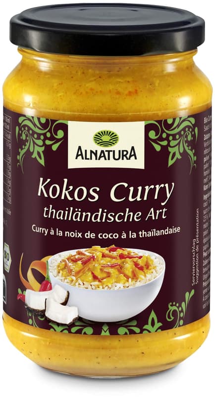 Alnatura BIO Kokos Curry thailändische Art