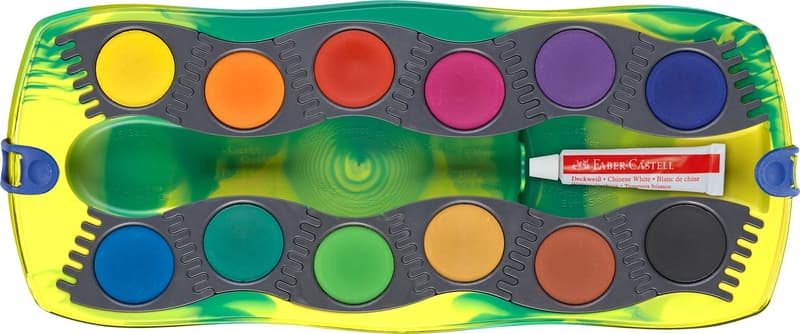 Paint Box Connector 12 Dino Opaque White