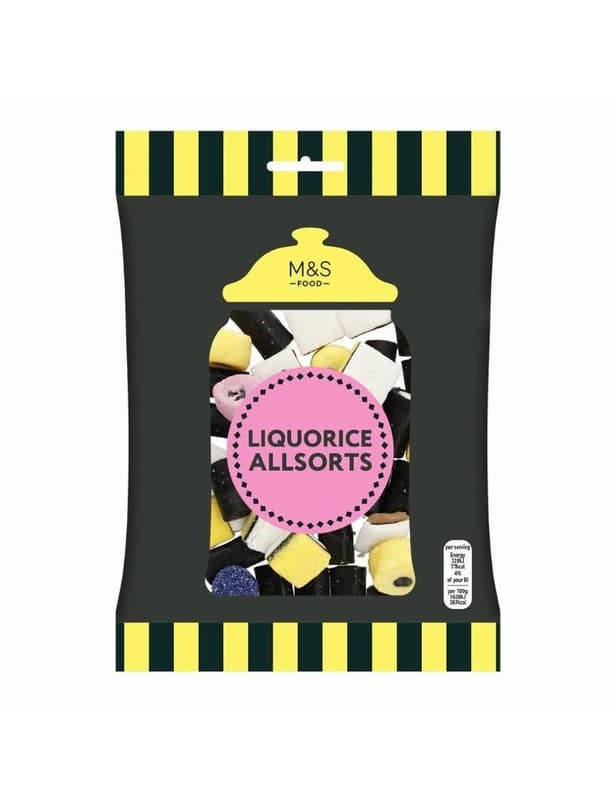 Marks & Spencer licorice sweets