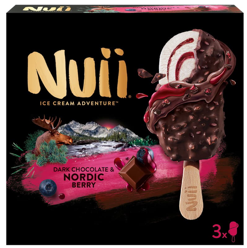 Nuii Dark Chocolate & Nordic Berry 3x90 ml