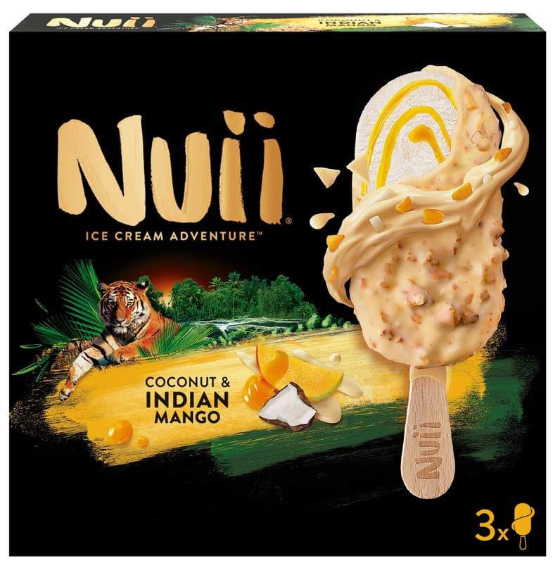 Nuii Coconut & Indian Mango 3x90 ml