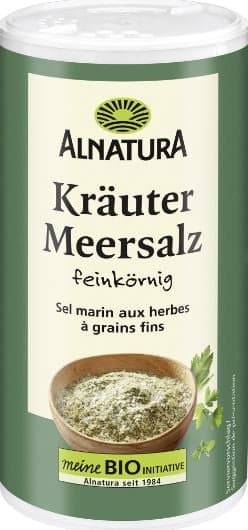 Alnatura Organic Herb Sea Salt Sprinkle Tin