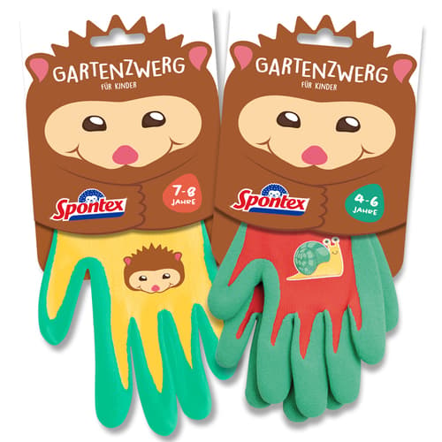 Spontex children's gardening glove garden gnome 7-8 years