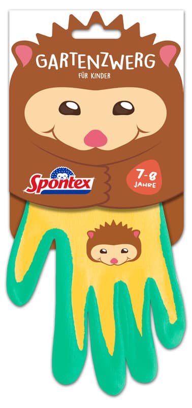 Spontex children's gardening glove garden gnome 7-8 years