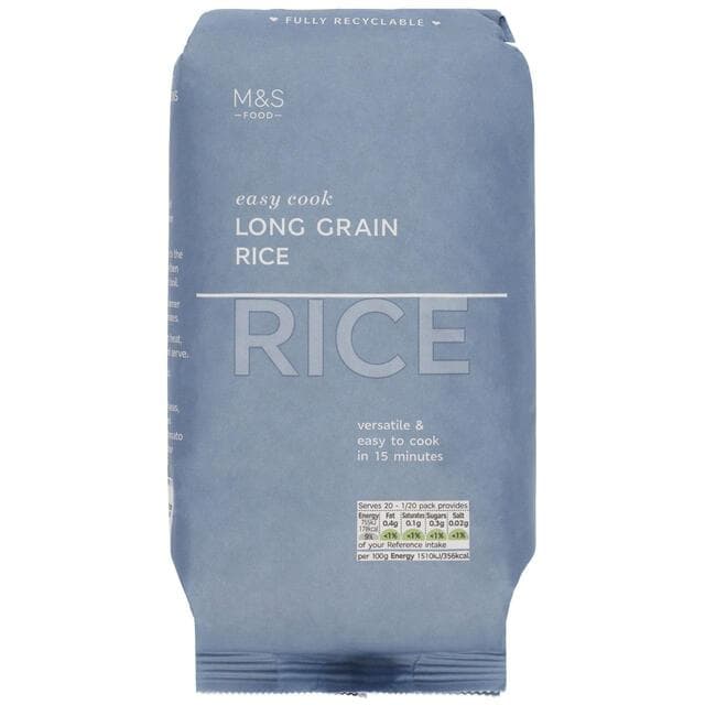 Marks & Spencer Parboiled Long Grain Rice