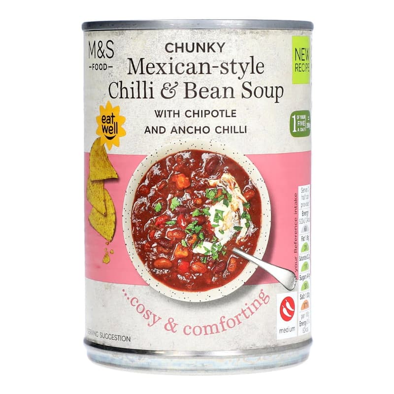 Marks & Spencer Chili & Beansoup mexican style