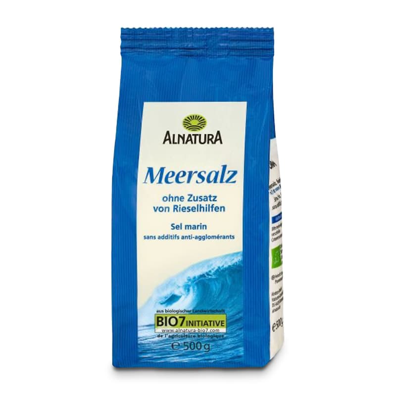 Alnatura organic sea salt, non-iodised