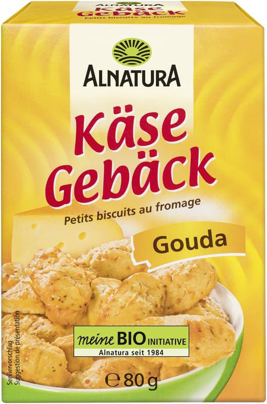 Alnatura Organic Cheese Biscuits Gouda
