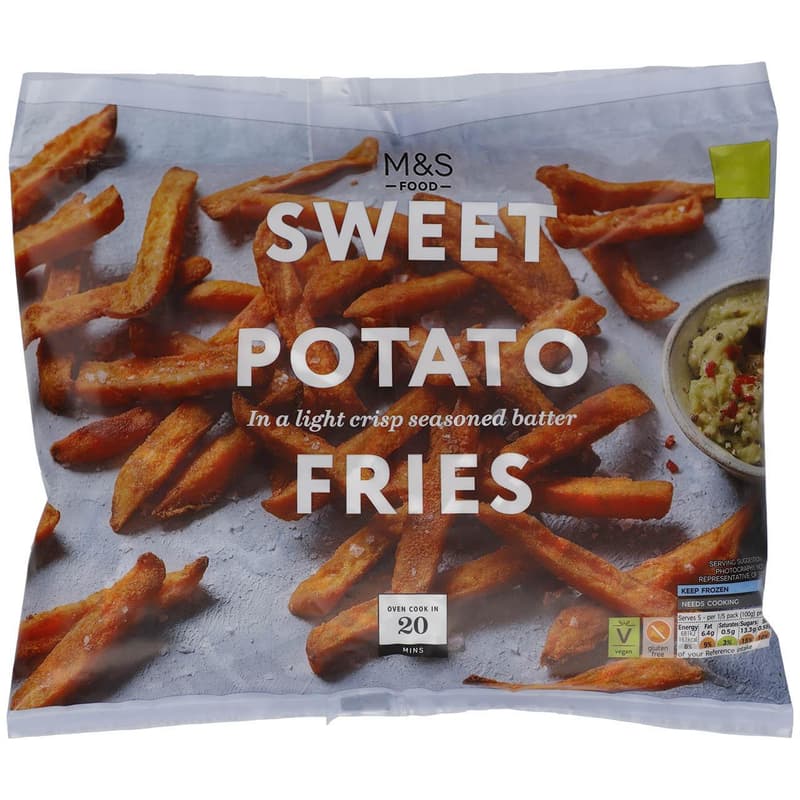 Marks & Spencer Süßkartoffel-Pommes