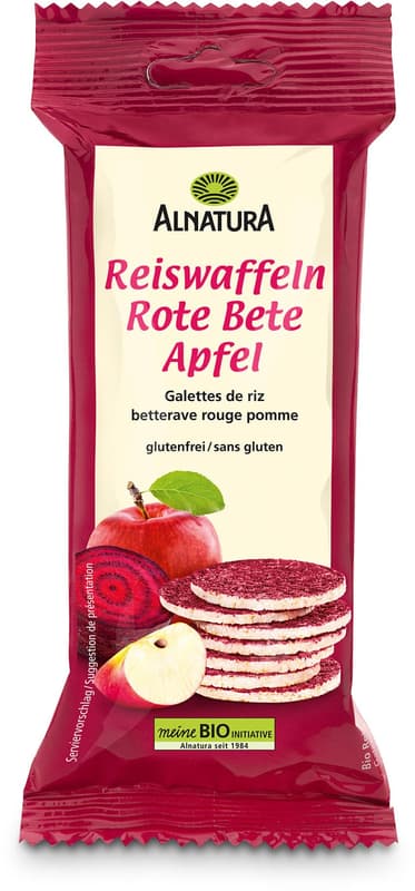 Alnatura Organic Beetroot Apple Rice Cakes